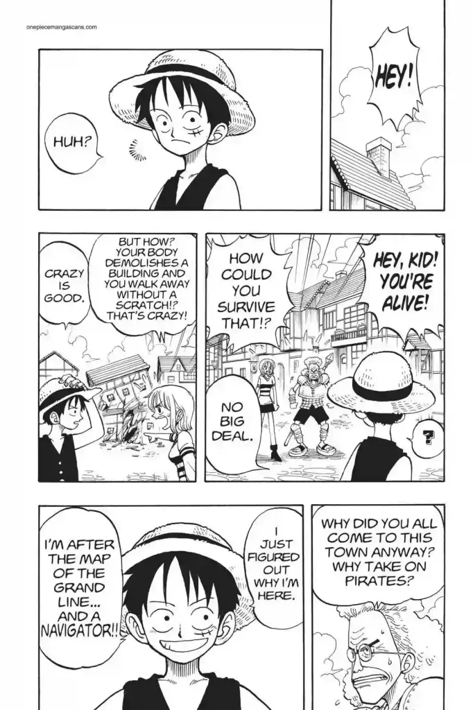 One Piece Manga Chapter 13 | The Legend of the Pirate King