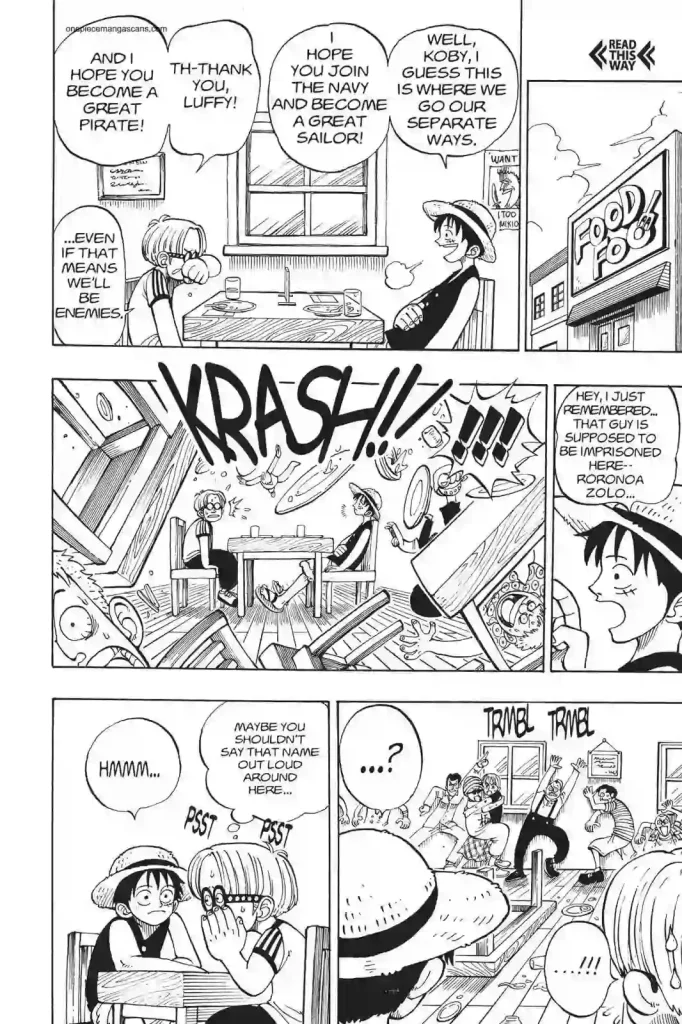 Chapter 3: Enter Zoro, Pirate Hunter 4 One-Piece-Manga-Chapter-3-4