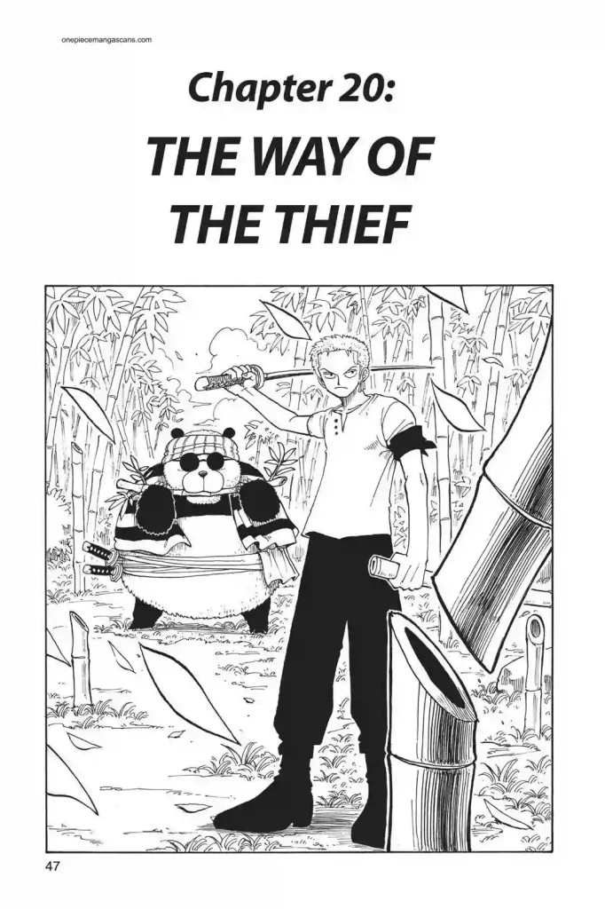 Chapter 20: The Way of the Thief 1 one-piece-manga-chapter-20