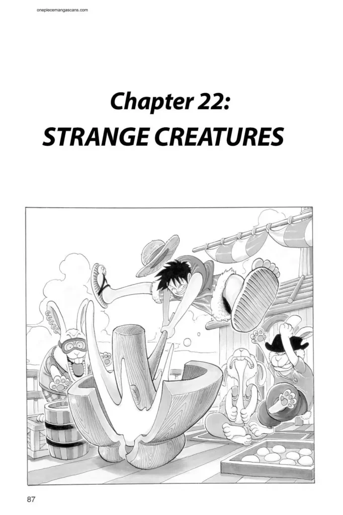 Chapter 22: Strange Creatures 1 one-piece-manga-chapter-22