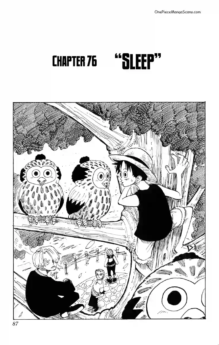 Chapter 76: Sleep 1 one-piece-chapter-76