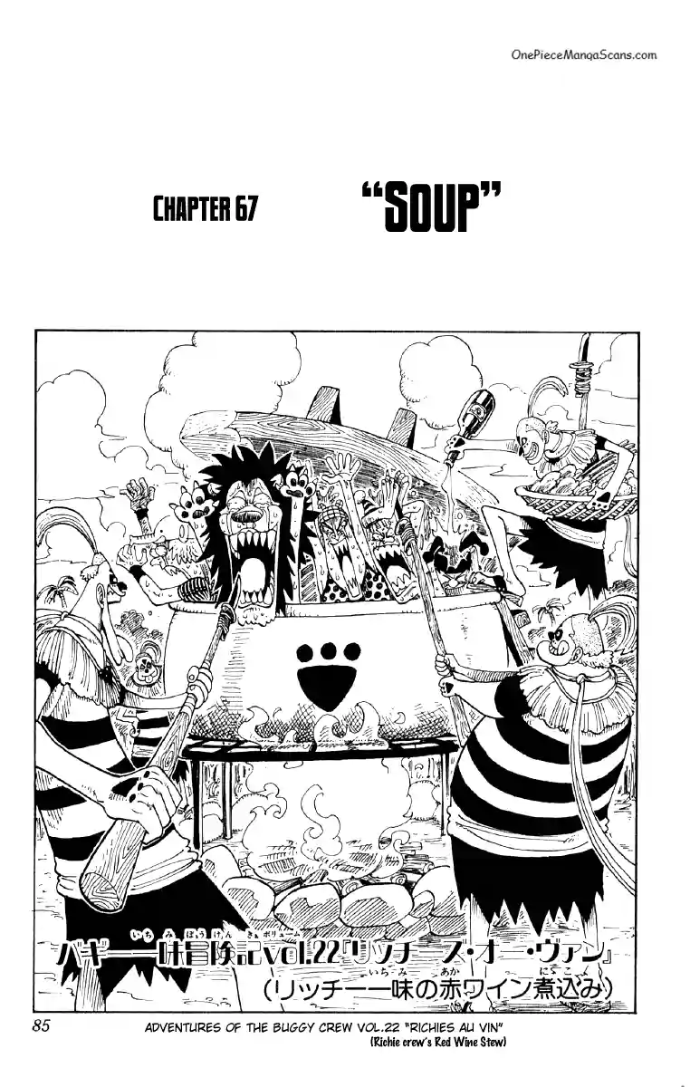 Chapter 67: The Soup 1 one-piece-chapter-67