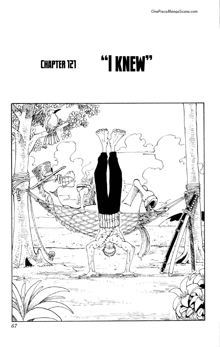 Chapter 121: I Knew 1 one-piece-chapter-121
