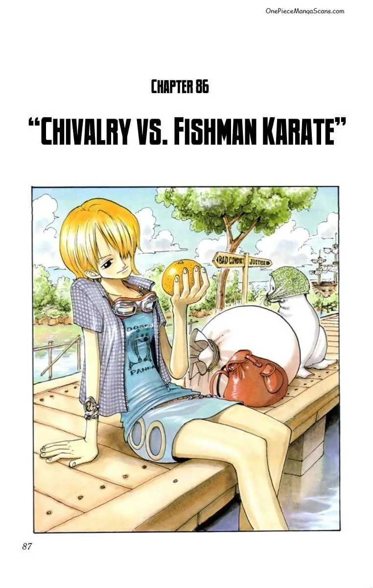 Chapter 86: Heroism vs. Fish-Man Cruelty 1 one-piece-chapter-86