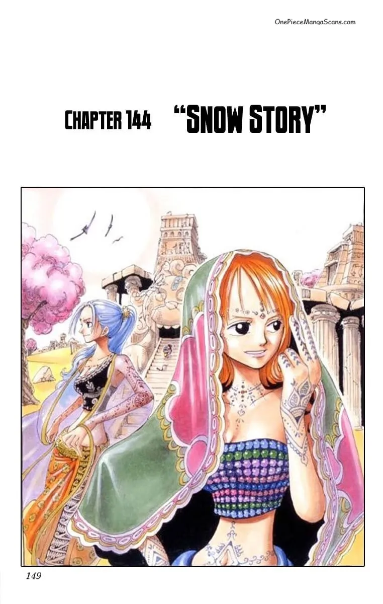 Chapter 144: Snowy Tale 1 one-piece-chapter-144