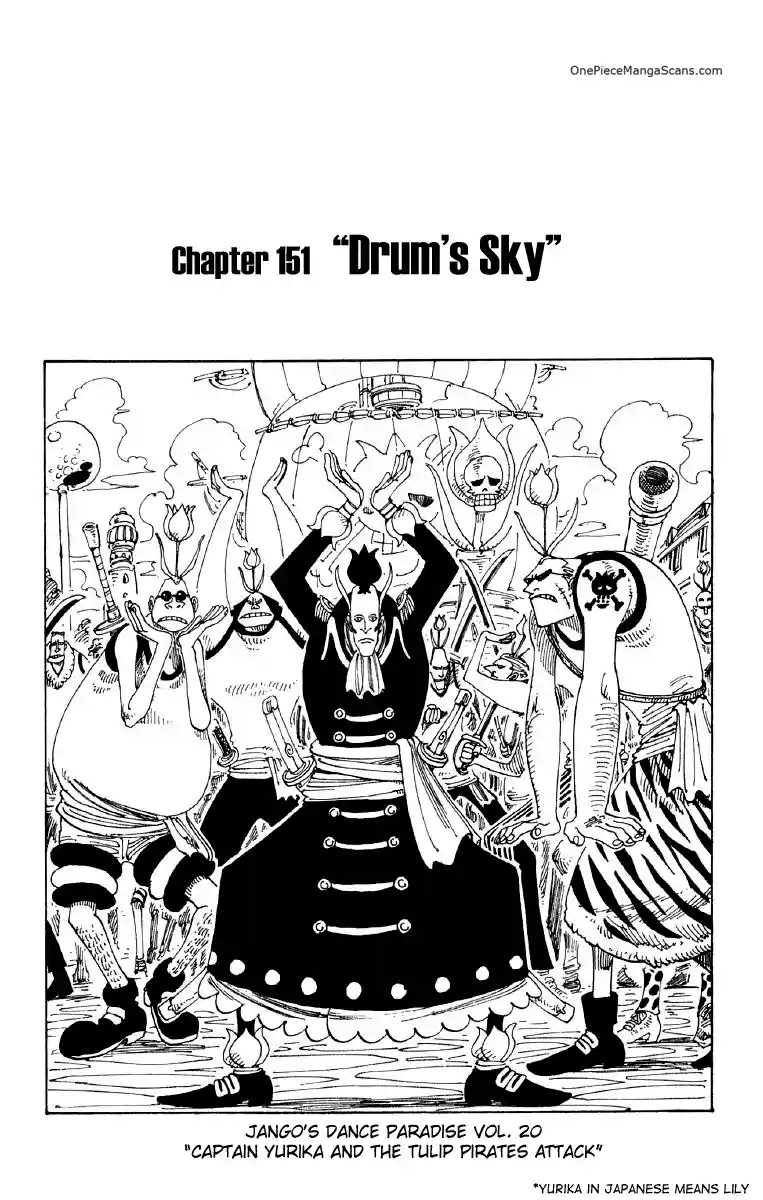 Chapter 151: The Skies of Drum 1 one-piece-chapter-151
