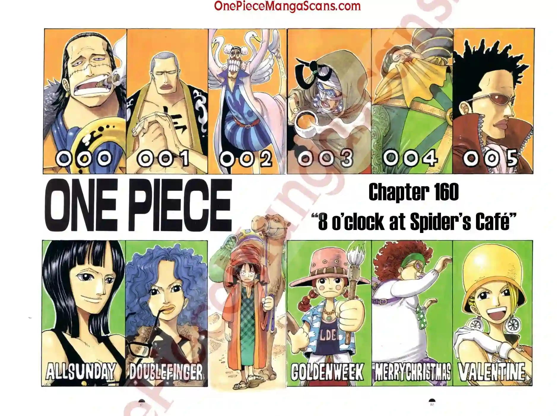 Chapter 160: Spiders Café at Eight O'Clock 1 one-piece-chapter-160
