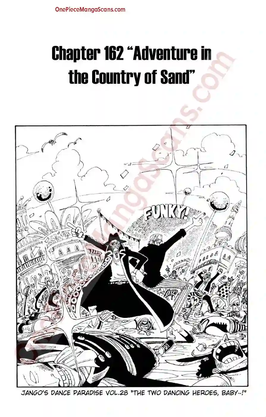 Chapter 162: Adventure in the Kingdom of Sand 1 one-piece-chapter-162