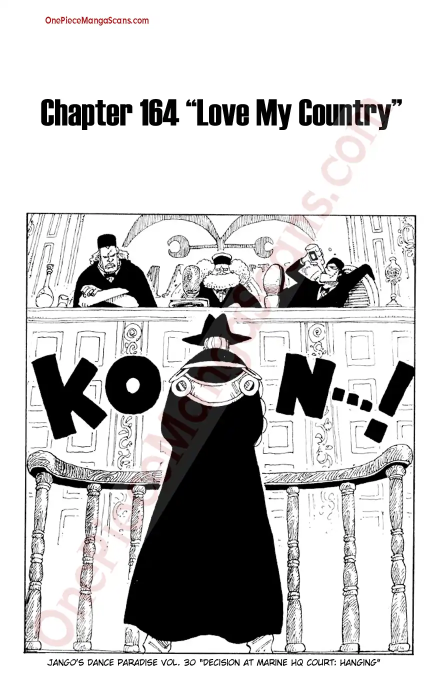 Chapter 164: I Love My Country 1 one-piece-chapter-164