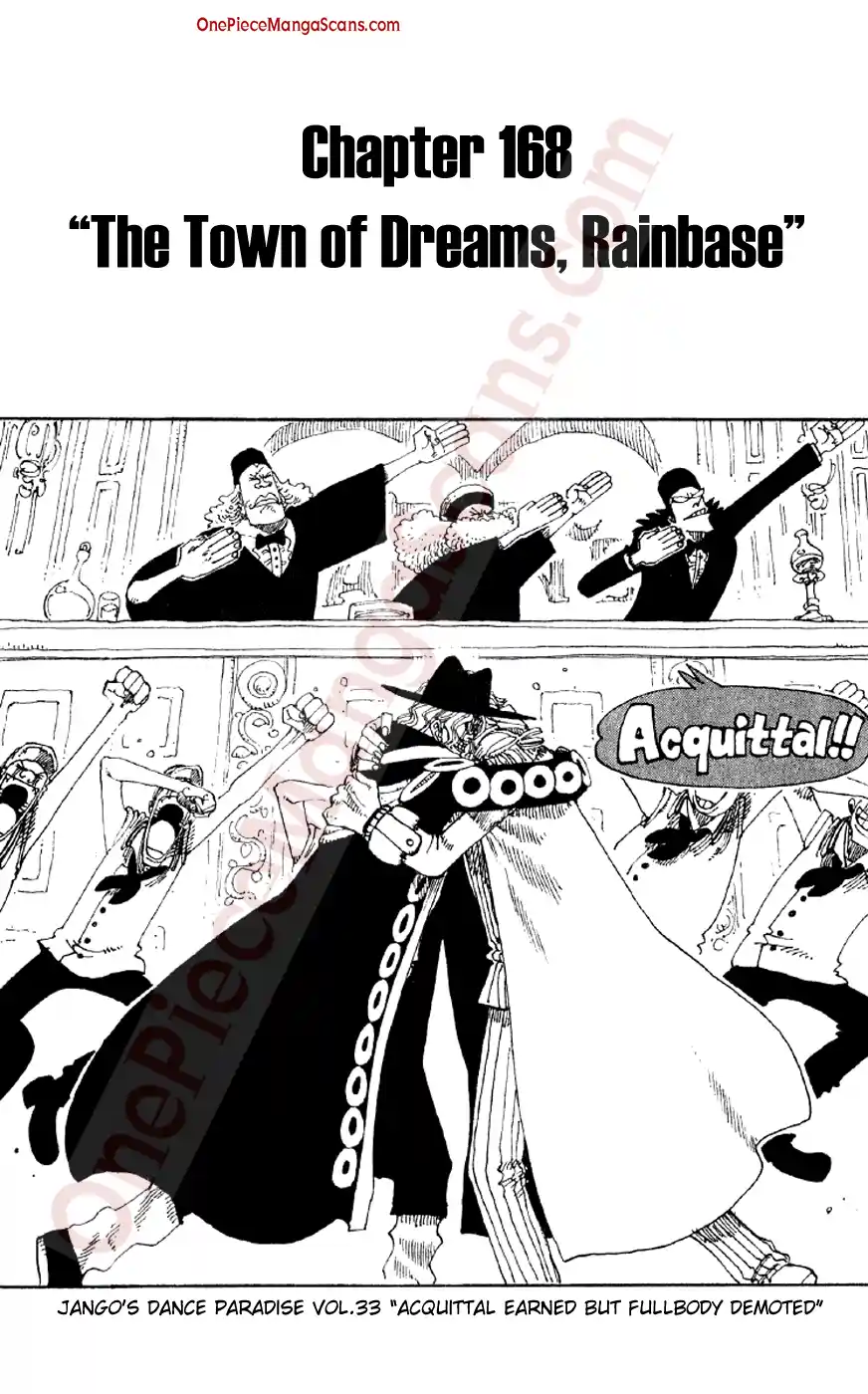 Chapter 168: Rainbase, the City of Dreams 1 one-piece-chapter-168