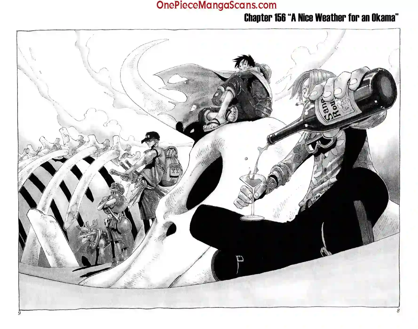 Chapter 156: Oh Come My Way Days 8 one-piece-chapter-156-5