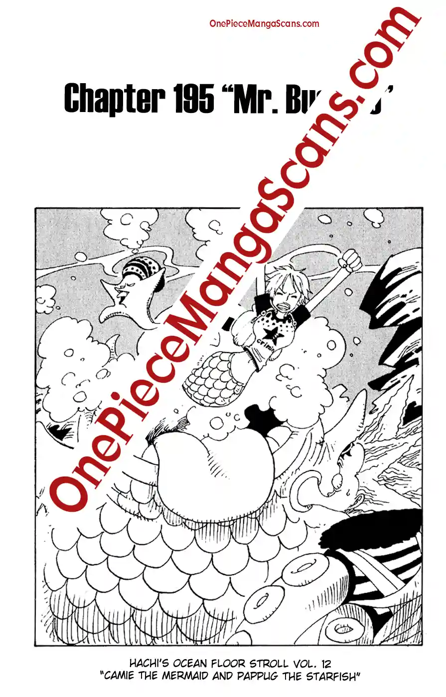 Chapter 195: Mr. Bushido 1 one-piece-chapter-195