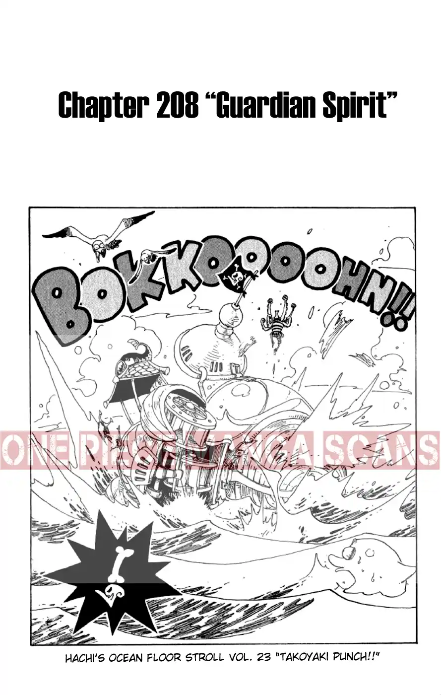 Chapter 208: Guardian Spirit 1 one-piece-chapter-208