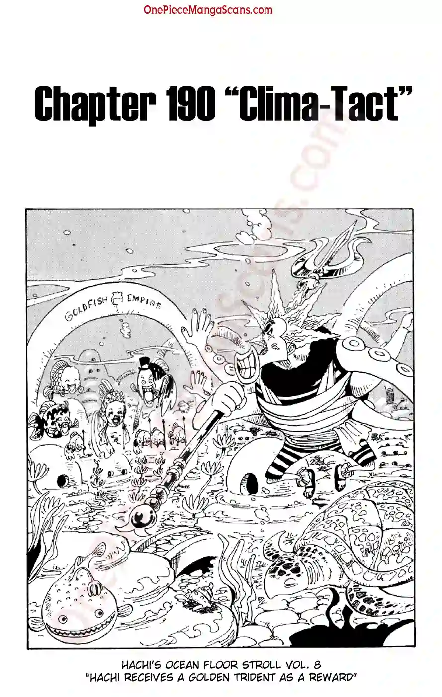 Chapter 190: Climate Baton 1 one-piece-chapter-190