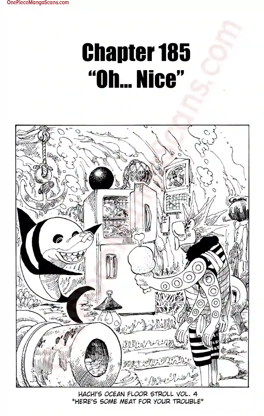 Chapter 185: Oh... Is That So? 1 one-piece-chapter-185